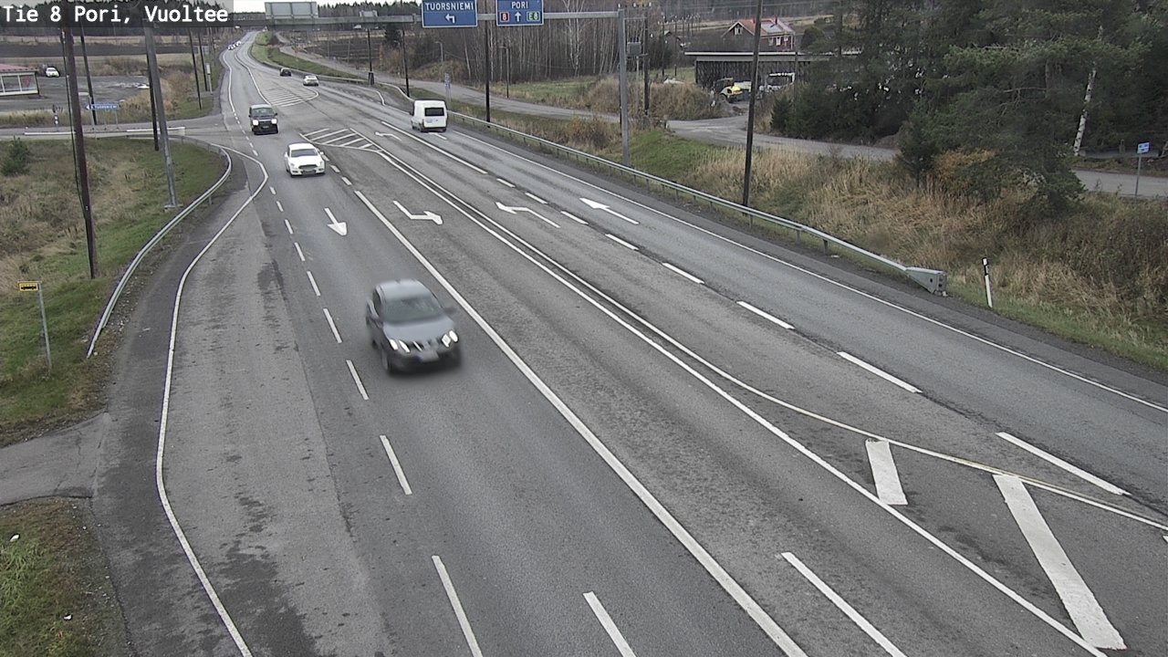 Kelikamerat Kuva Tie 8 Pori, Vuoltee, Pori, Satakunta