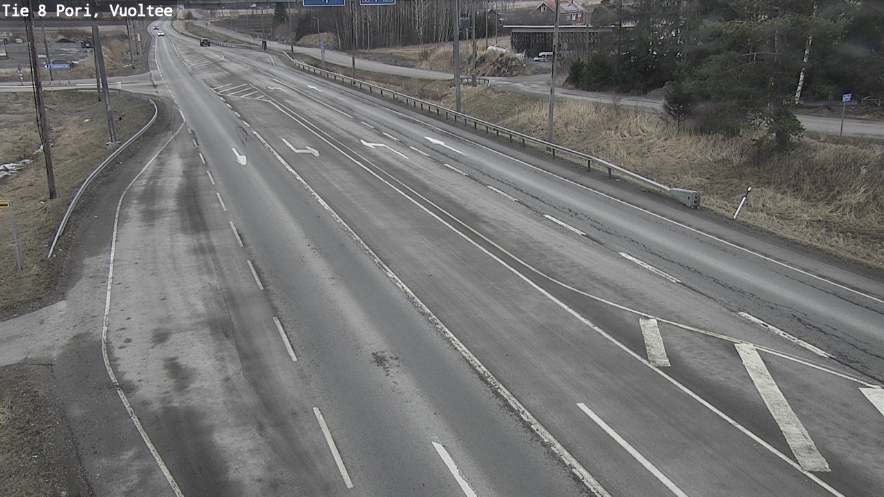 Weather Camera Image Väg 8 Björneborg, Vuoltee, Pori, Satakunta