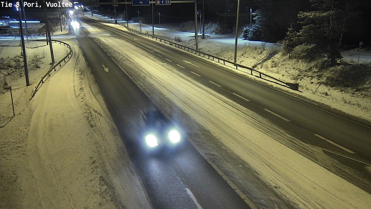 Kelikamerat Kuva Tie 8 Pori, Vuoltee, Pori, Satakunta