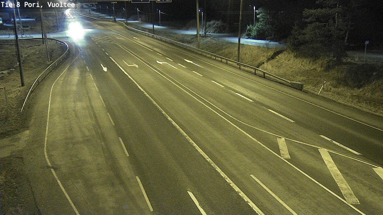 Kelikamerat Kuva Tie 8 Pori, Vuoltee, Pori, Satakunta