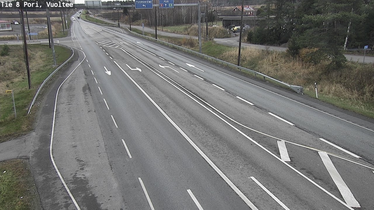 Kelikamerat Kuva Tie 8 Pori, Vuoltee, Pori, Satakunta