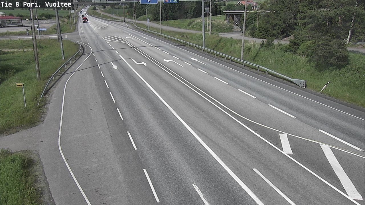 Kelikamerat Kuva Tie 8 Pori, Vuoltee, Pori, Satakunta