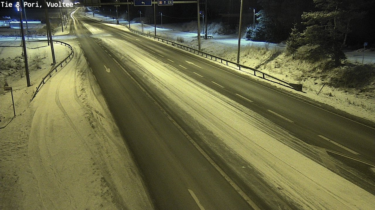 Kelikamerat Kuva Tie 8 Pori, Vuoltee, Pori, Satakunta