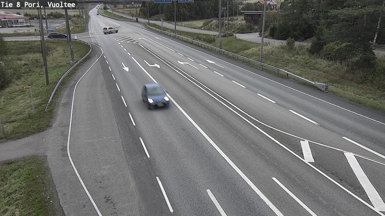 Kelikamerat Kuva Tie 8 Pori, Vuoltee, Pori, Satakunta