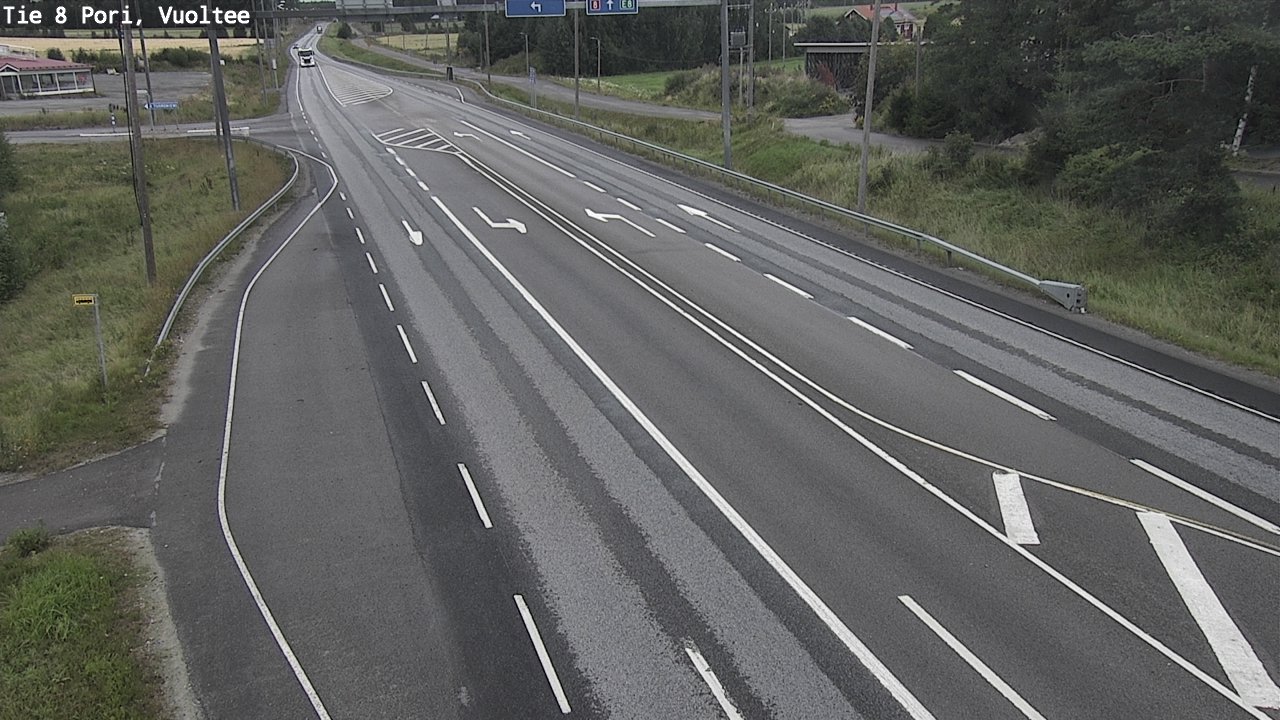 Weather Camera Image Road 8 Pori, Vuoltee, Pori, Satakunta