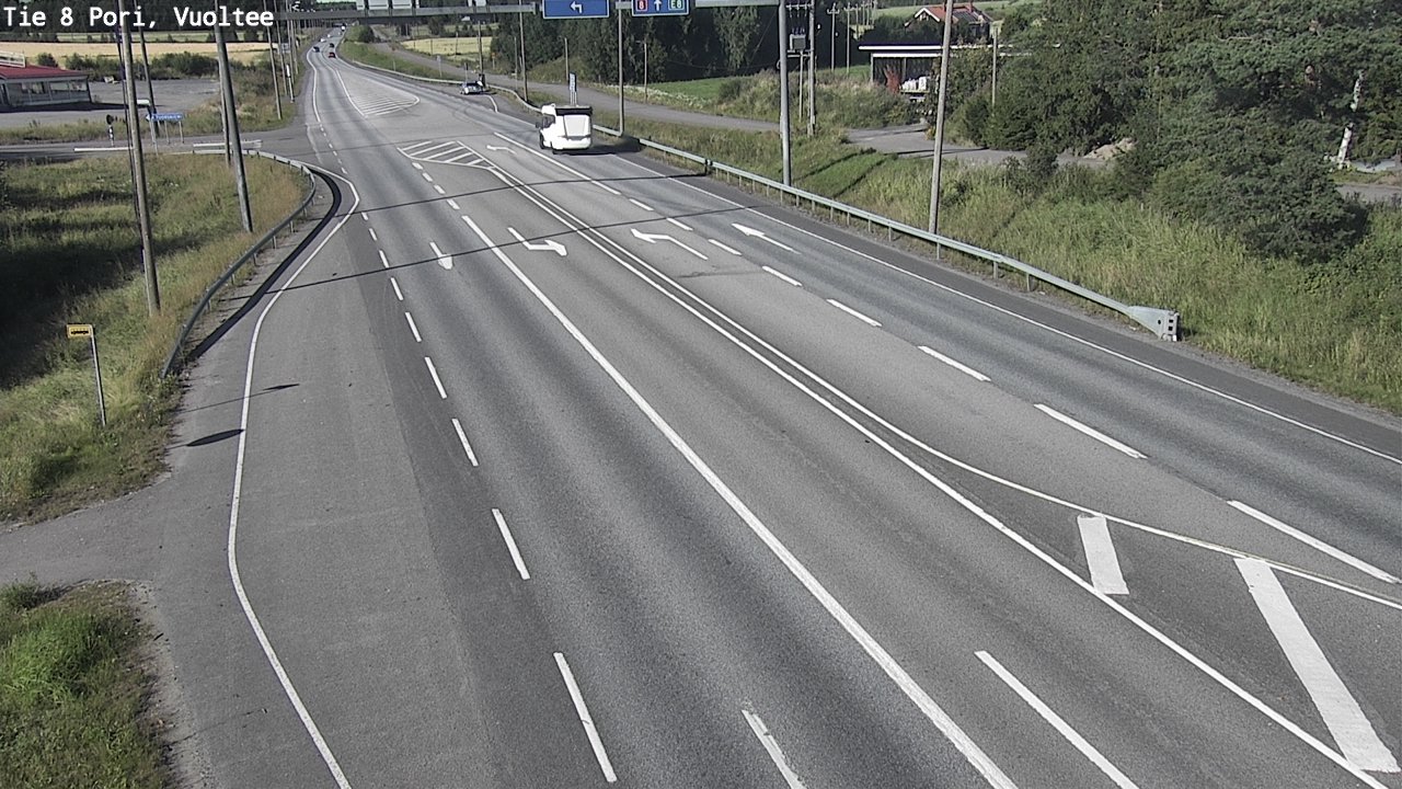 Kelikamerat Kuva Tie 8 Pori, Vuoltee, Pori, Satakunta