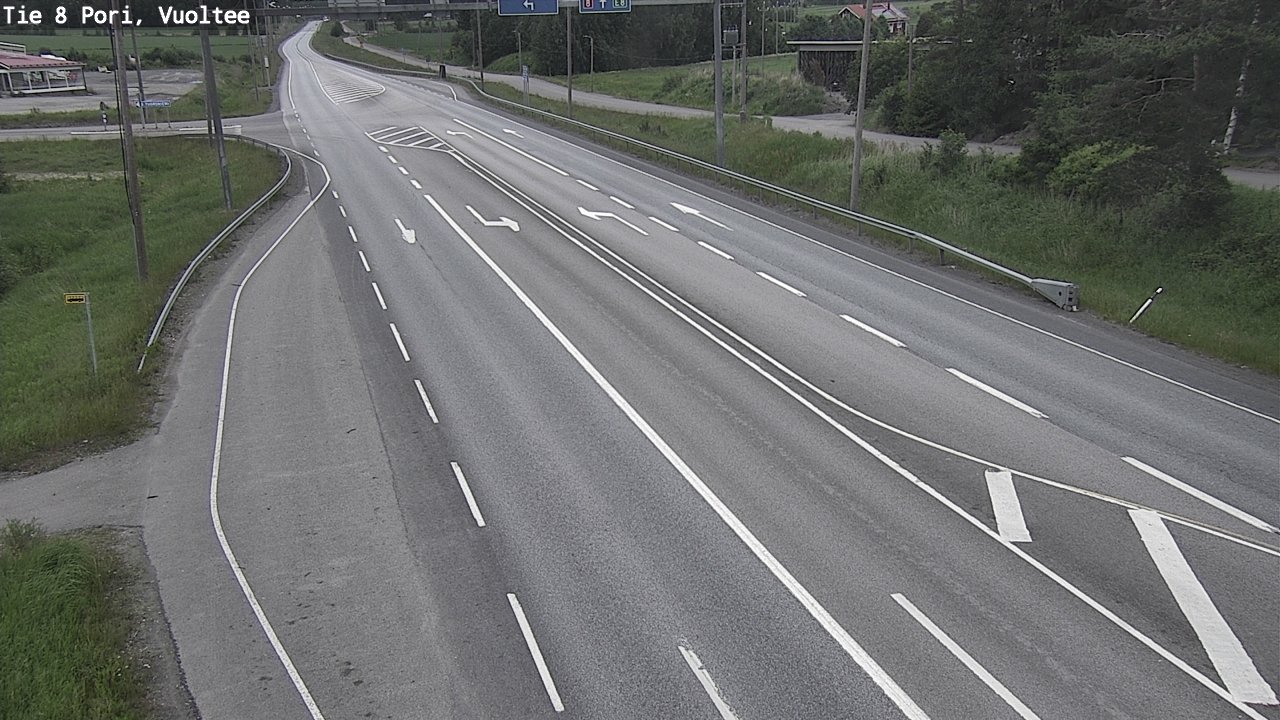 Kelikamerat Kuva Tie 8 Pori, Vuoltee, Pori, Satakunta