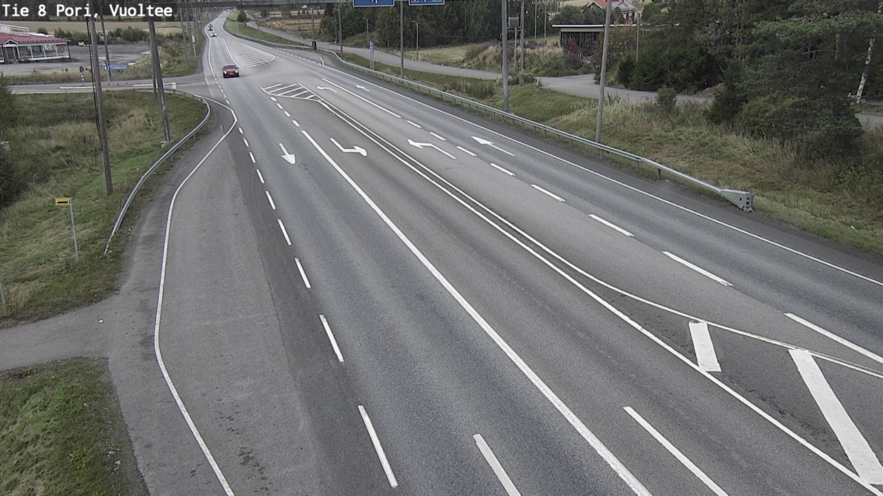 Kelikamerat Kuva Tie 8 Pori, Vuoltee, Pori, Satakunta
