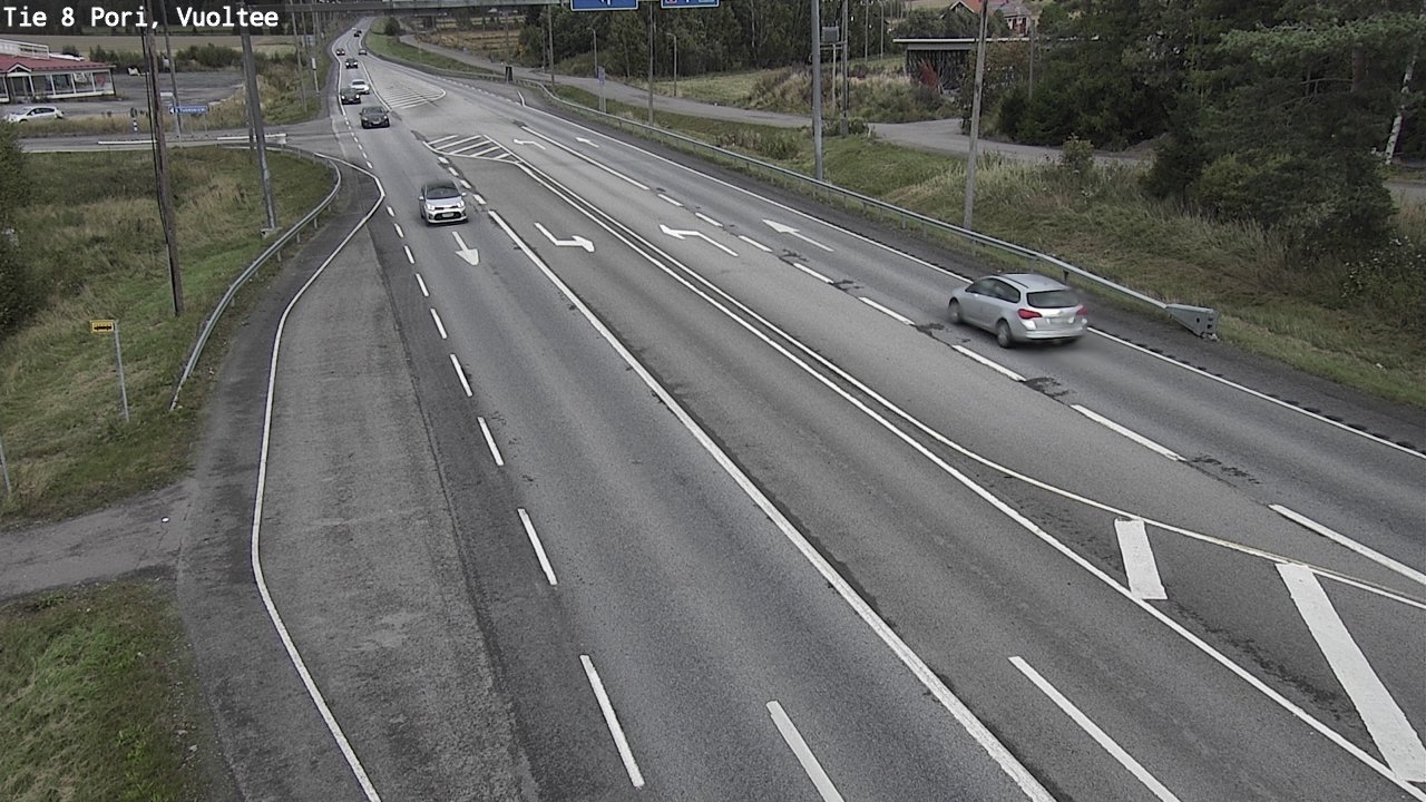 Kelikamerat Kuva Tie 8 Pori, Vuoltee, Pori, Satakunta