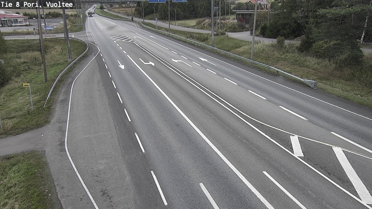 Kelikamerat Kuva Tie 8 Pori, Vuoltee, Pori, Satakunta