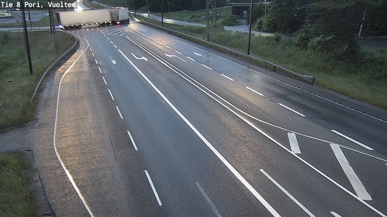 Weather Camera Image Road 8 Pori, Vuoltee, Pori, Satakunta
