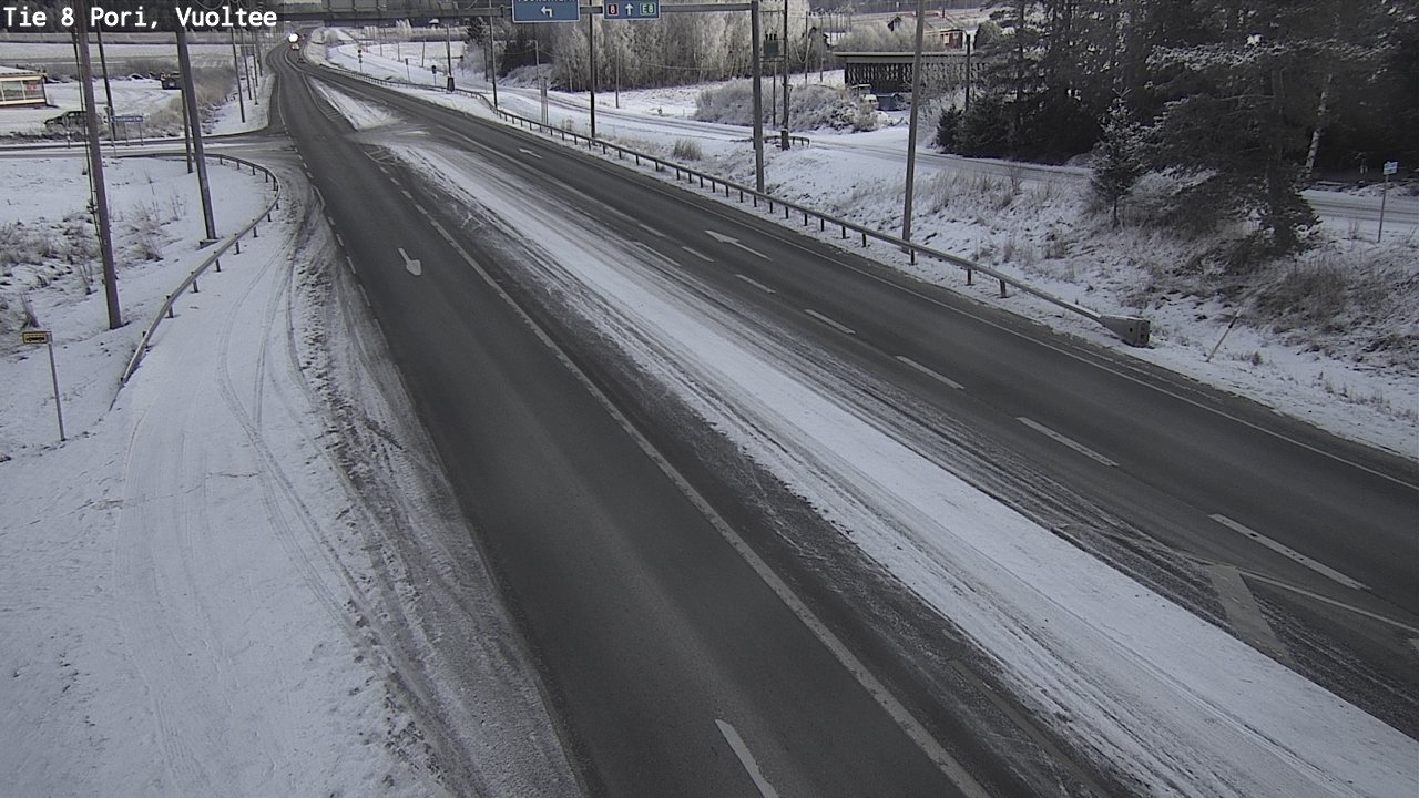 Kelikamerat Kuva Tie 8 Pori, Vuoltee, Pori, Satakunta