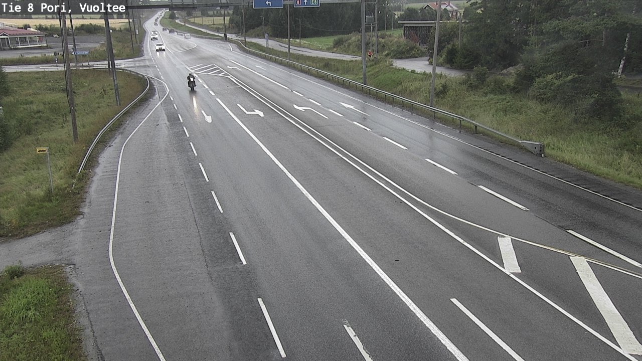 Weather Camera Image Road 8 Pori, Vuoltee, Pori, Satakunta