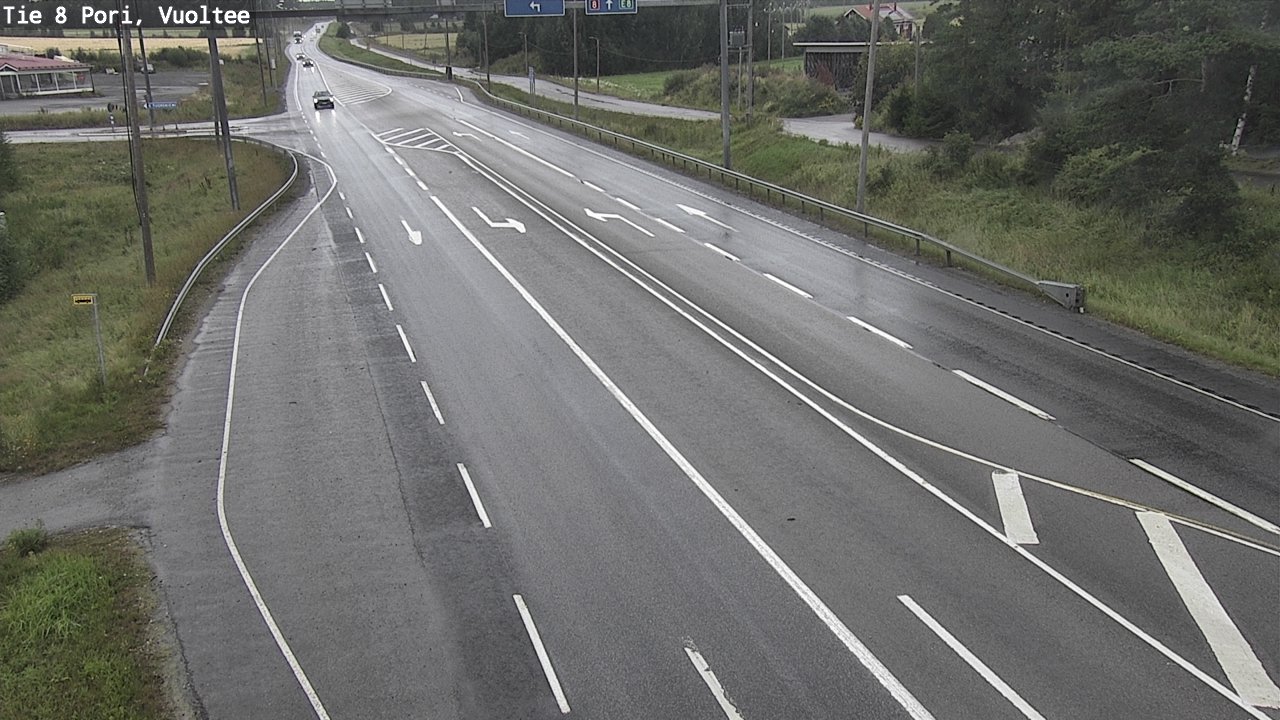 Weather Camera Image Road 8 Pori, Vuoltee, Pori, Satakunta