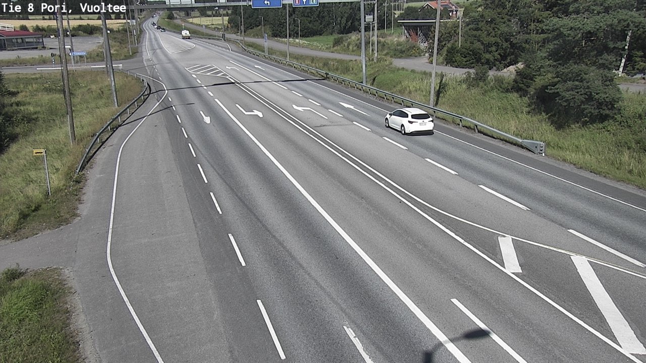 Kelikamerat Kuva Tie 8 Pori, Vuoltee, Pori, Satakunta
