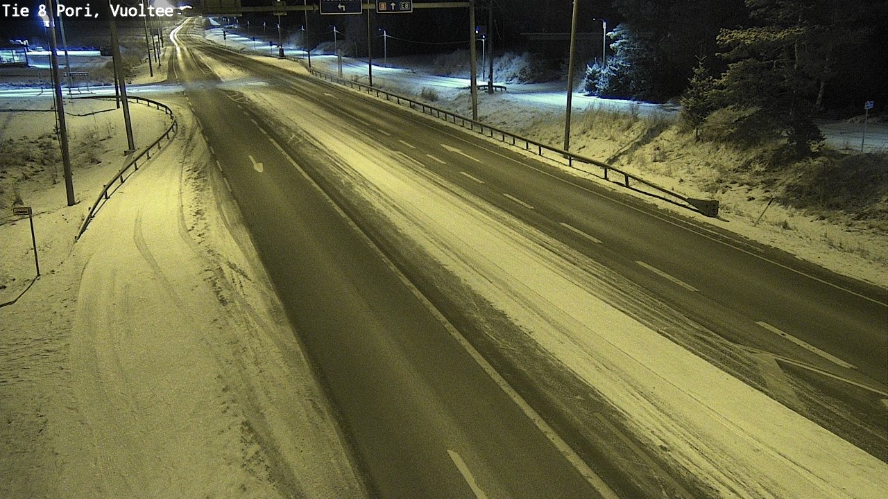 Kelikamerat Kuva Tie 8 Pori, Vuoltee, Pori, Satakunta