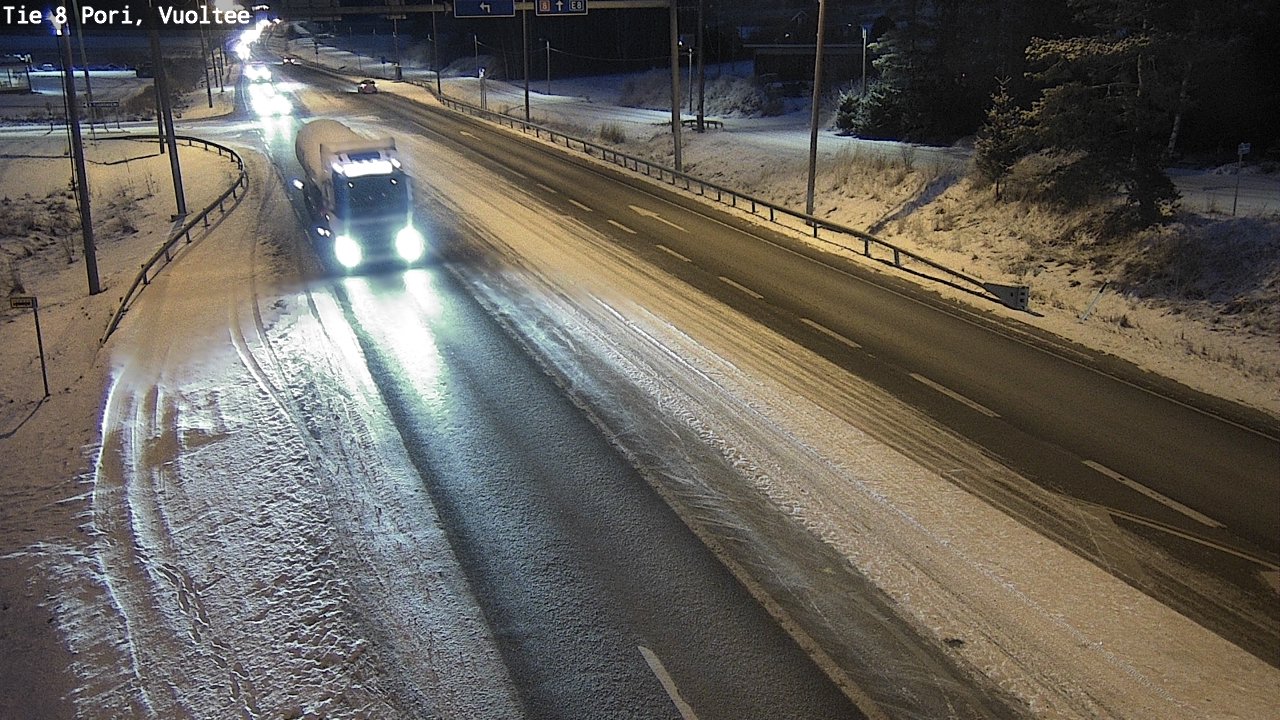 Kelikamerat Kuva Tie 8 Pori, Vuoltee, Pori, Satakunta