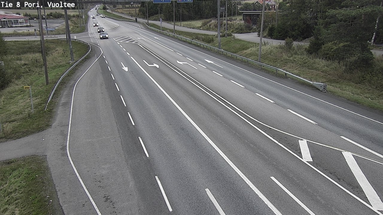 Kelikamerat Kuva Tie 8 Pori, Vuoltee, Pori, Satakunta