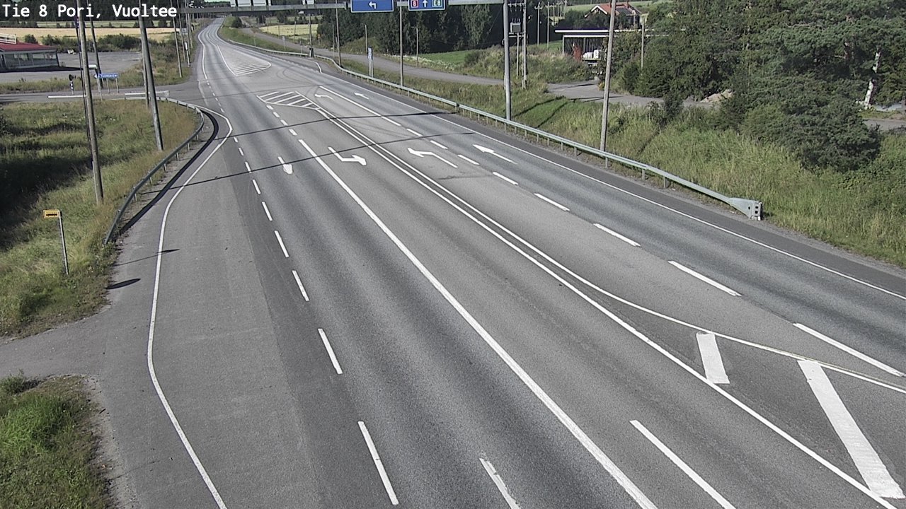Kelikamerat Kuva Tie 8 Pori, Vuoltee, Pori, Satakunta