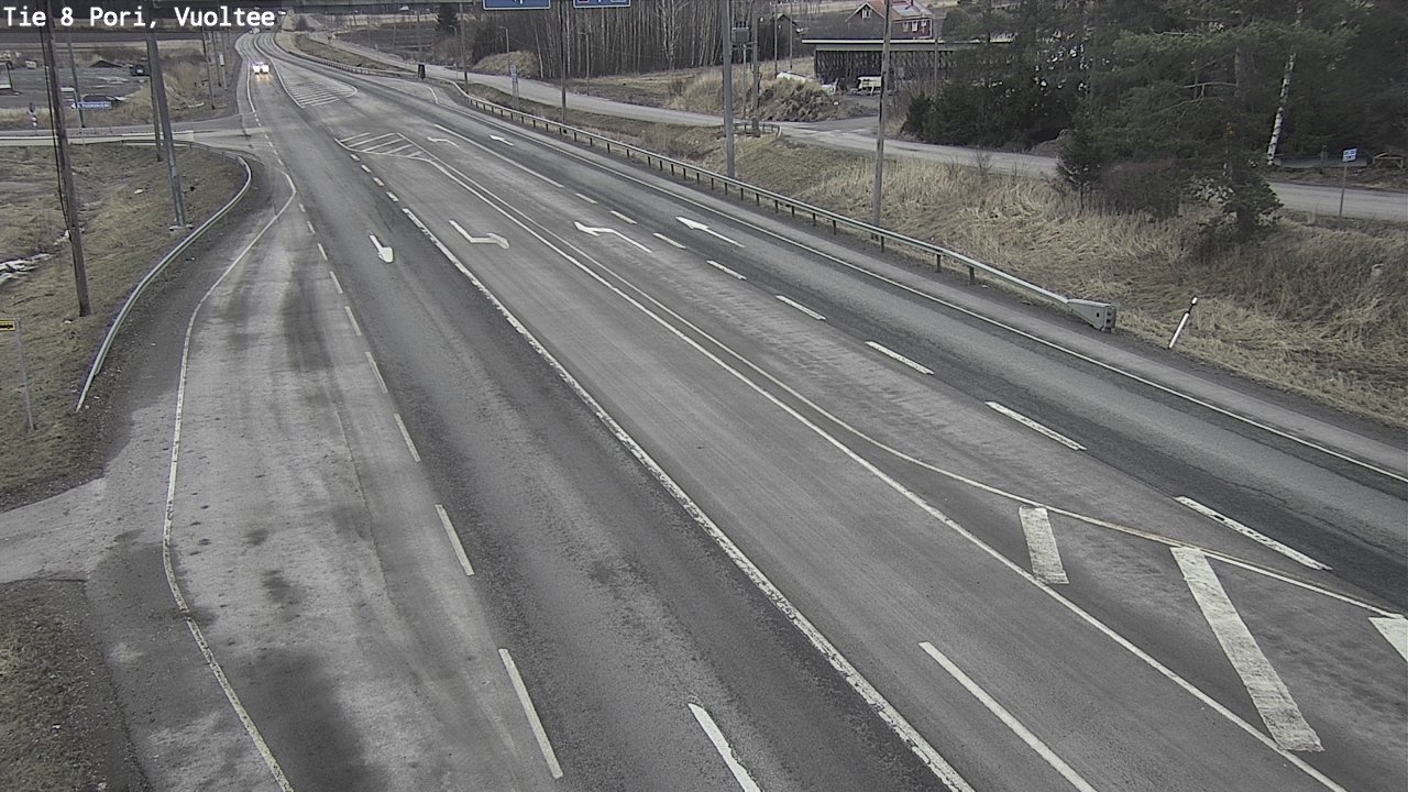 Weather Camera Image Väg 8 Björneborg, Vuoltee, Pori, Satakunta