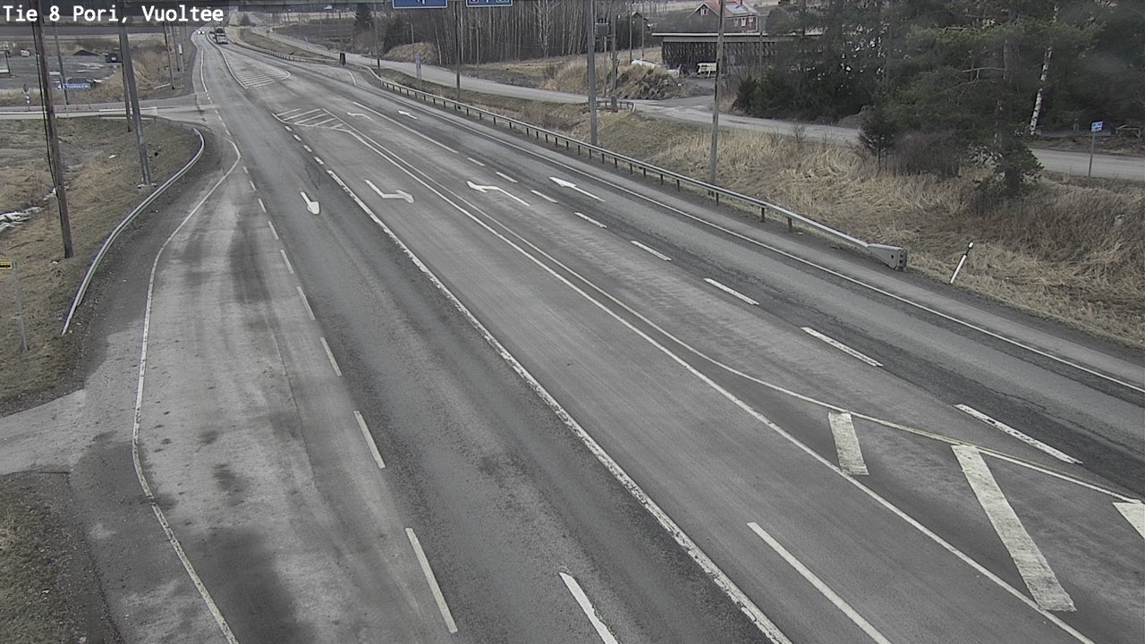 Weather Camera Image Road 8 Pori, Vuoltee, Pori, Satakunta