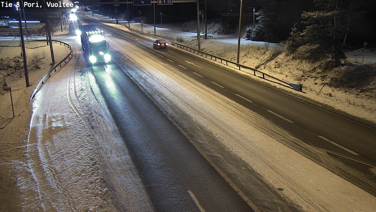 Kelikamerat Kuva Tie 8 Pori, Vuoltee, Pori, Satakunta