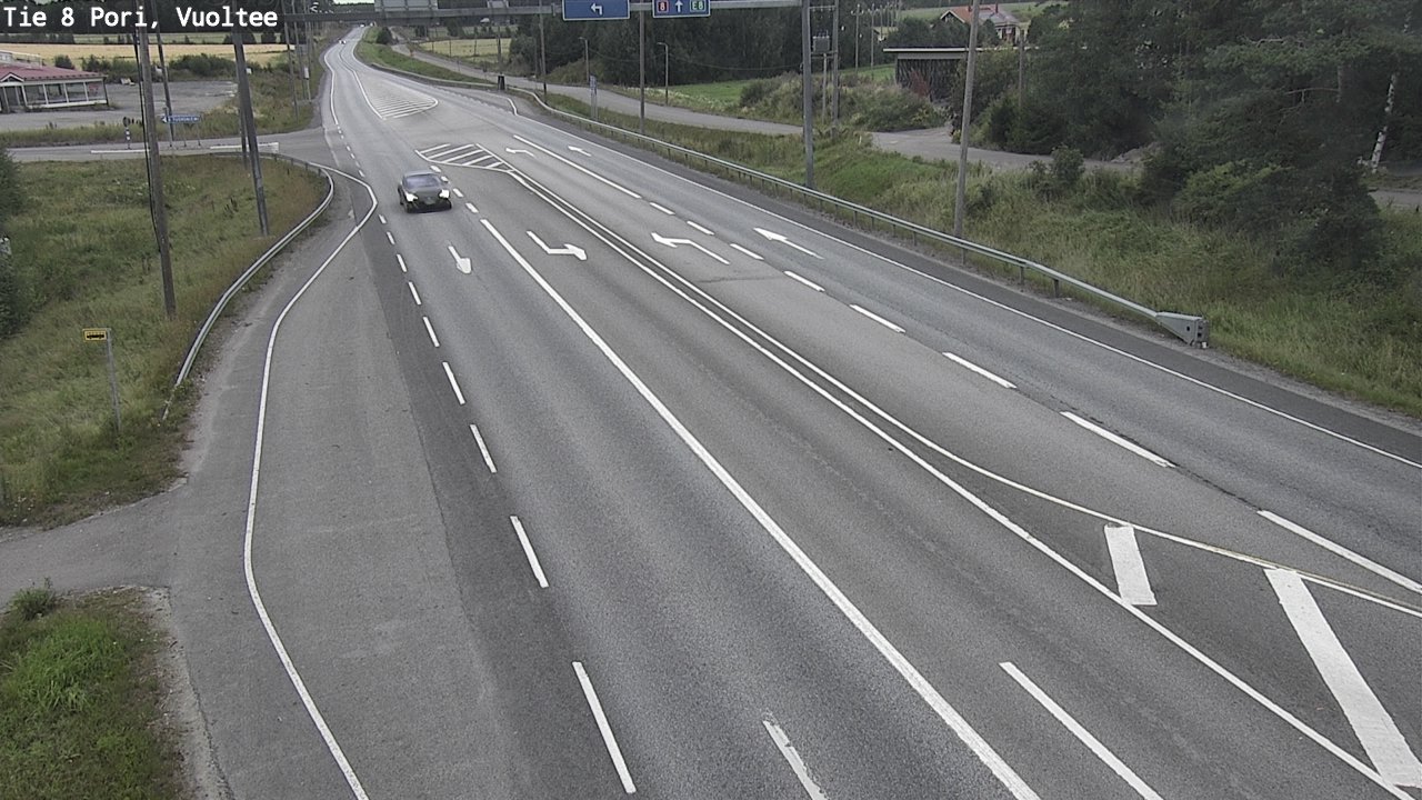 Kelikamerat Kuva Tie 8 Pori, Vuoltee, Pori, Satakunta