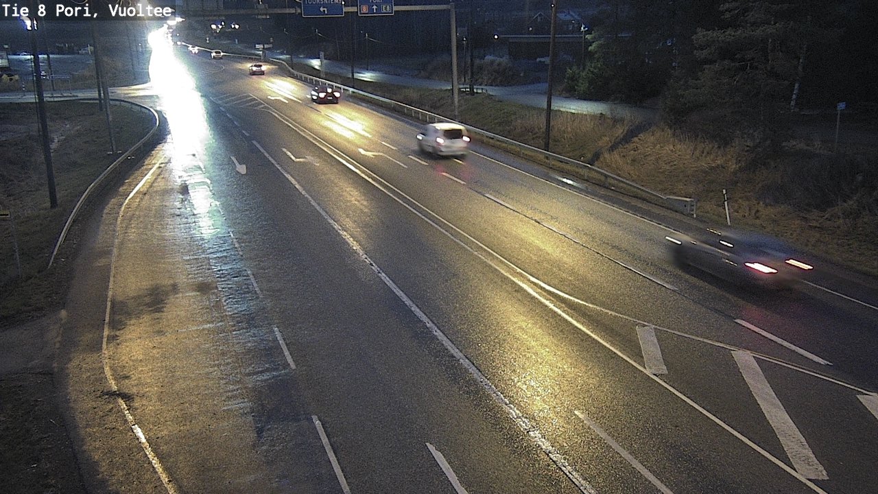 Weather Camera Image Road 8 Pori, Vuoltee, Pori, Satakunta