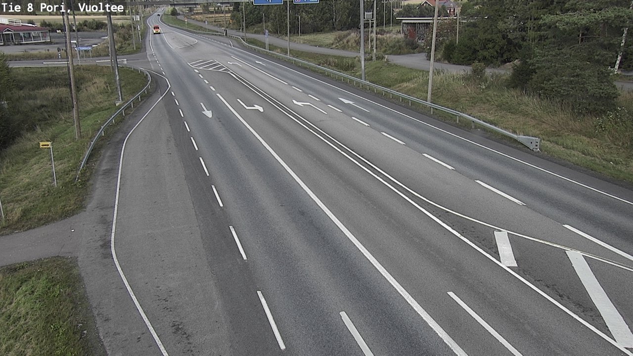 Kelikamerat Kuva Tie 8 Pori, Vuoltee, Pori, Satakunta