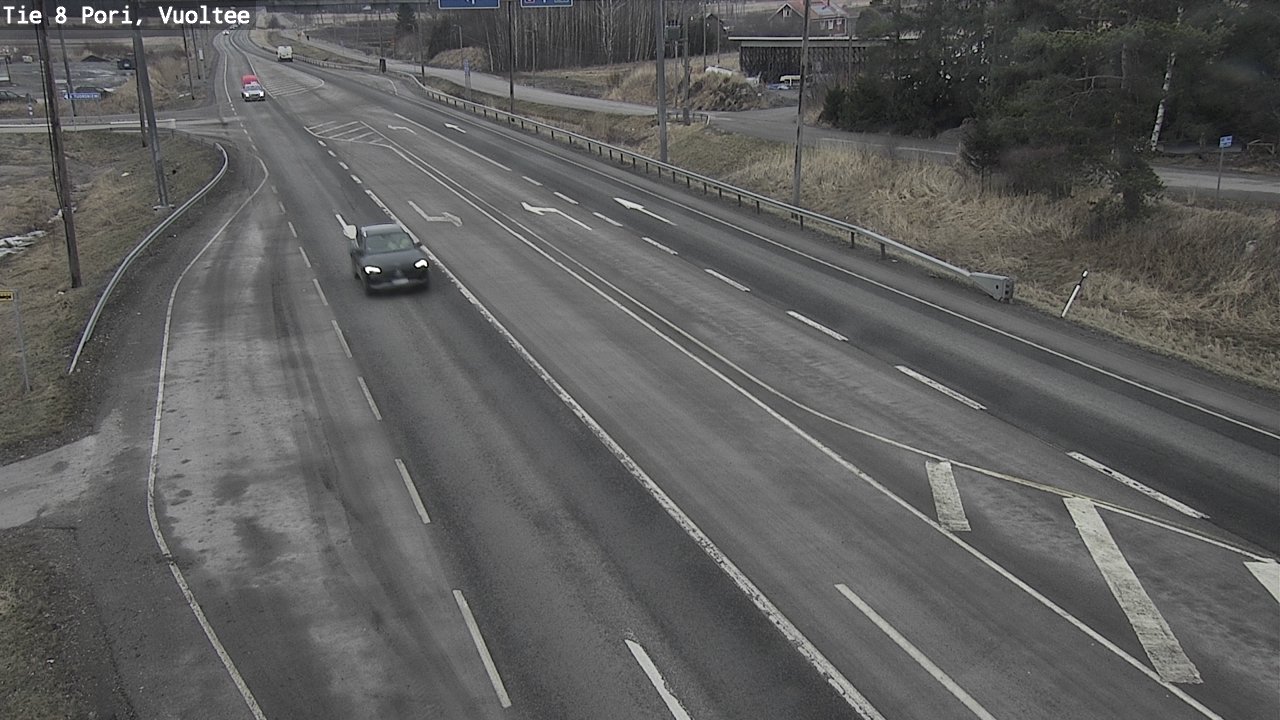 Weather Camera Image Väg 8 Björneborg, Vuoltee, Pori, Satakunta