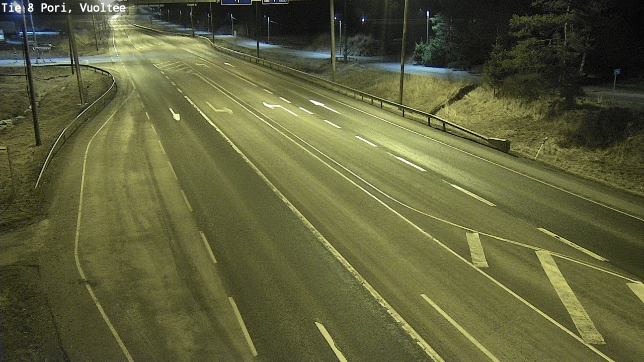 Kelikamerat Kuva Tie 8 Pori, Vuoltee, Pori, Satakunta