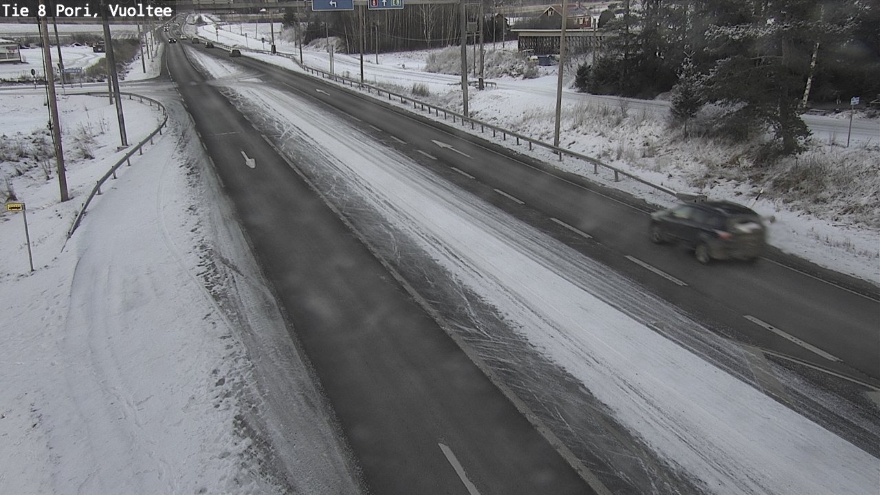 Kelikamerat Kuva Tie 8 Pori, Vuoltee, Pori, Satakunta