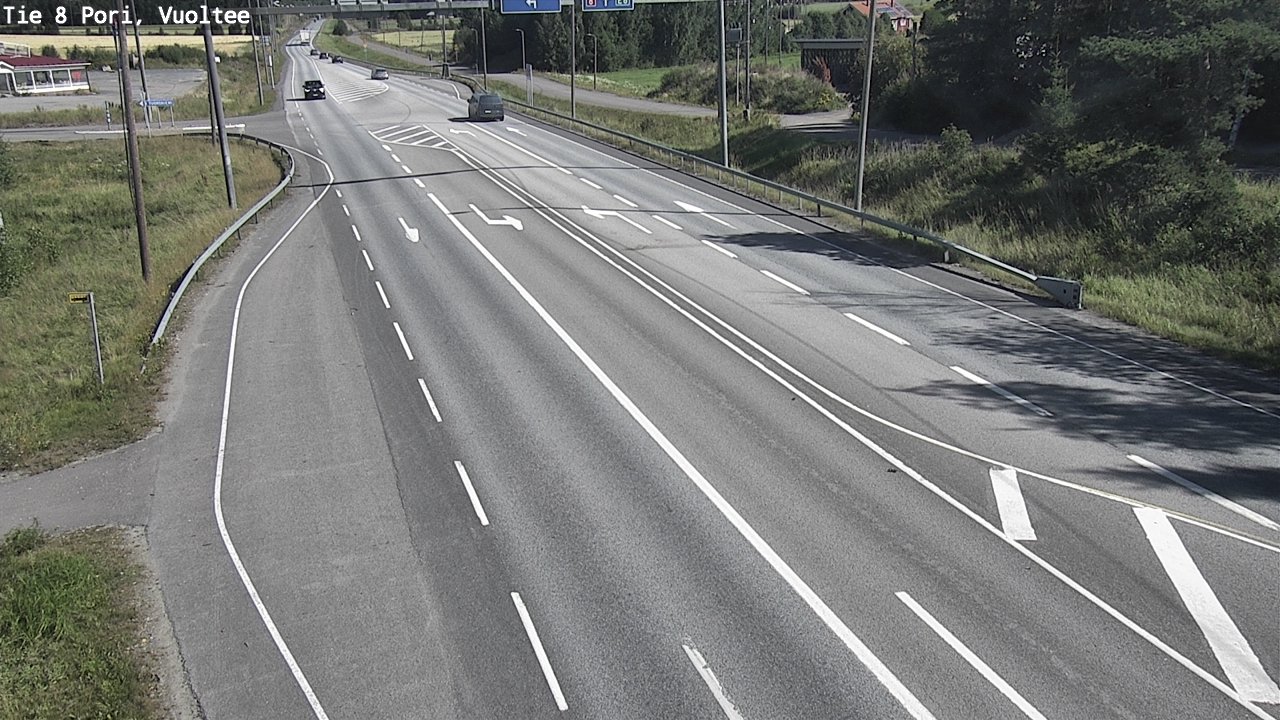 Kelikamerat Kuva Tie 8 Pori, Vuoltee, Pori, Satakunta