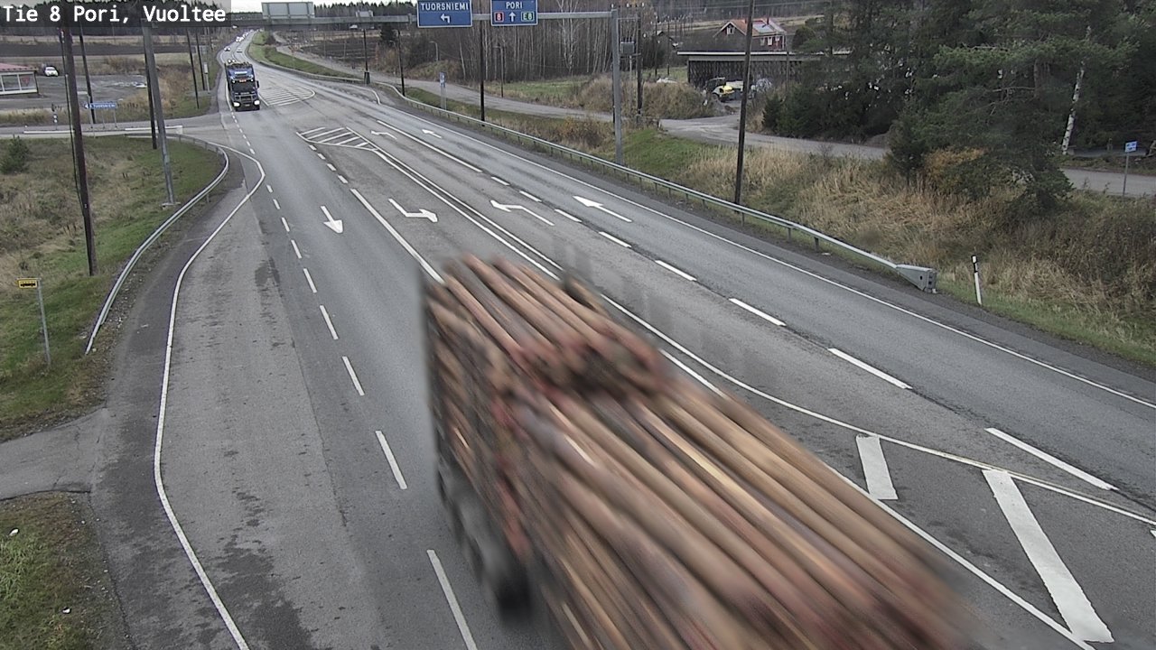 Kelikamerat Kuva Tie 8 Pori, Vuoltee, Pori, Satakunta