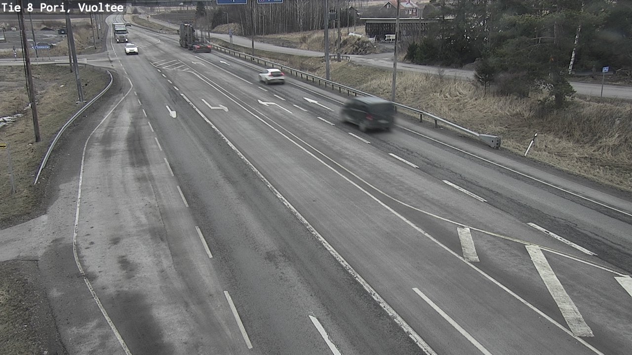 Weather Camera Image Road 8 Pori, Vuoltee, Pori, Satakunta