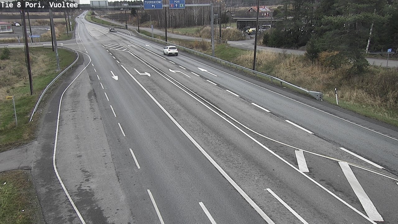 Kelikamerat Kuva Tie 8 Pori, Vuoltee, Pori, Satakunta