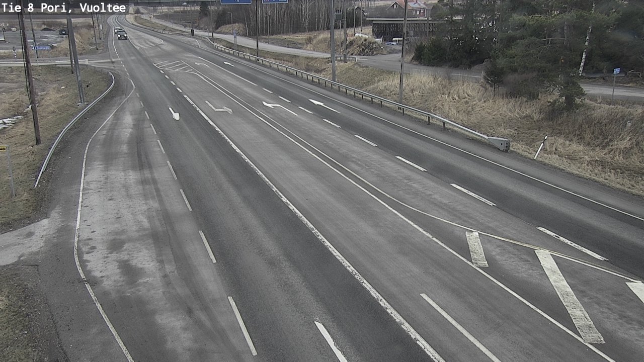 Weather Camera Image Väg 8 Björneborg, Vuoltee, Pori, Satakunta