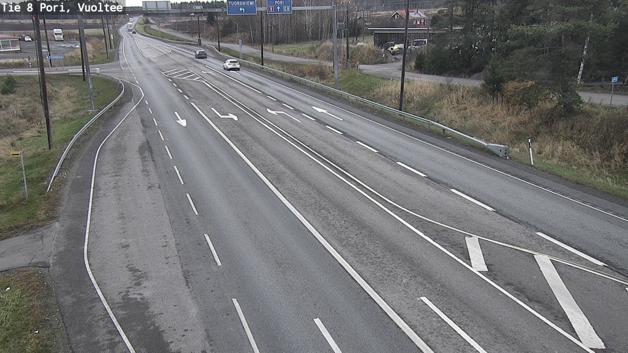 Kelikamerat Kuva Tie 8 Pori, Vuoltee, Pori, Satakunta