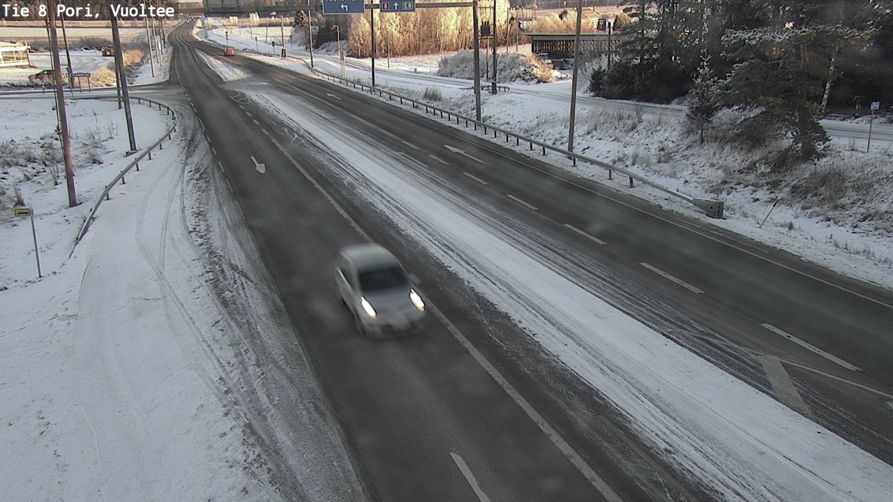 Kelikamerat Kuva Tie 8 Pori, Vuoltee, Pori, Satakunta