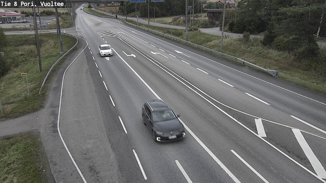 Kelikamerat Kuva Tie 8 Pori, Vuoltee, Pori, Satakunta