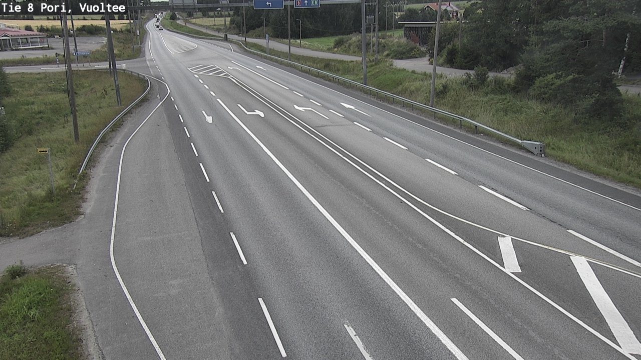 Kelikamerat Kuva Tie 8 Pori, Vuoltee, Pori, Satakunta