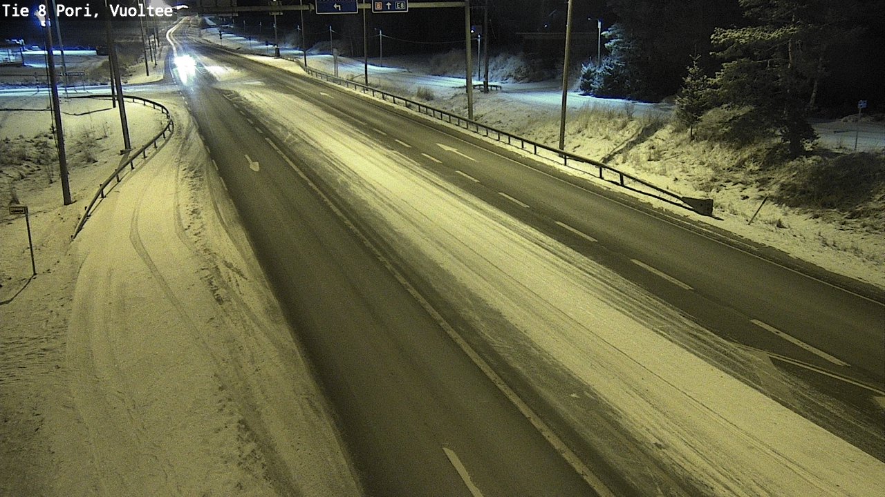 Kelikamerat Kuva Tie 8 Pori, Vuoltee, Pori, Satakunta