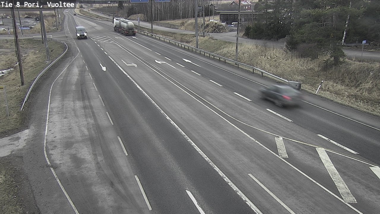 Kelikamerat Kuva Tie 8 Pori, Vuoltee, Pori, Satakunta