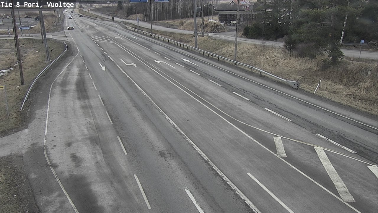 Weather Camera Image Road 8 Pori, Vuoltee, Pori, Satakunta