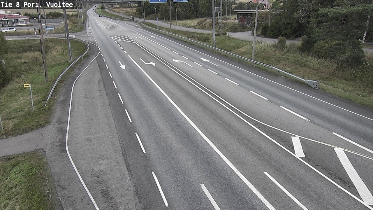 Kelikamerat Kuva Tie 8 Pori, Vuoltee, Pori, Satakunta