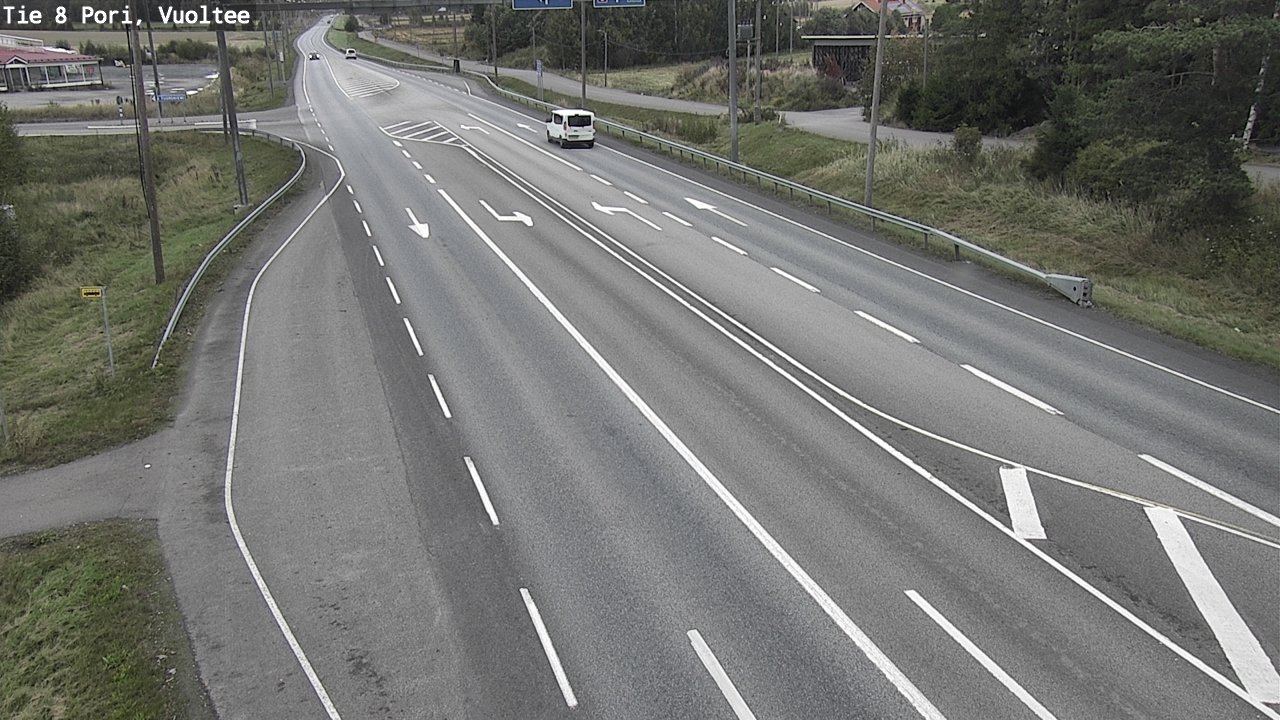 Kelikamerat Kuva Tie 8 Pori, Vuoltee, Pori, Satakunta