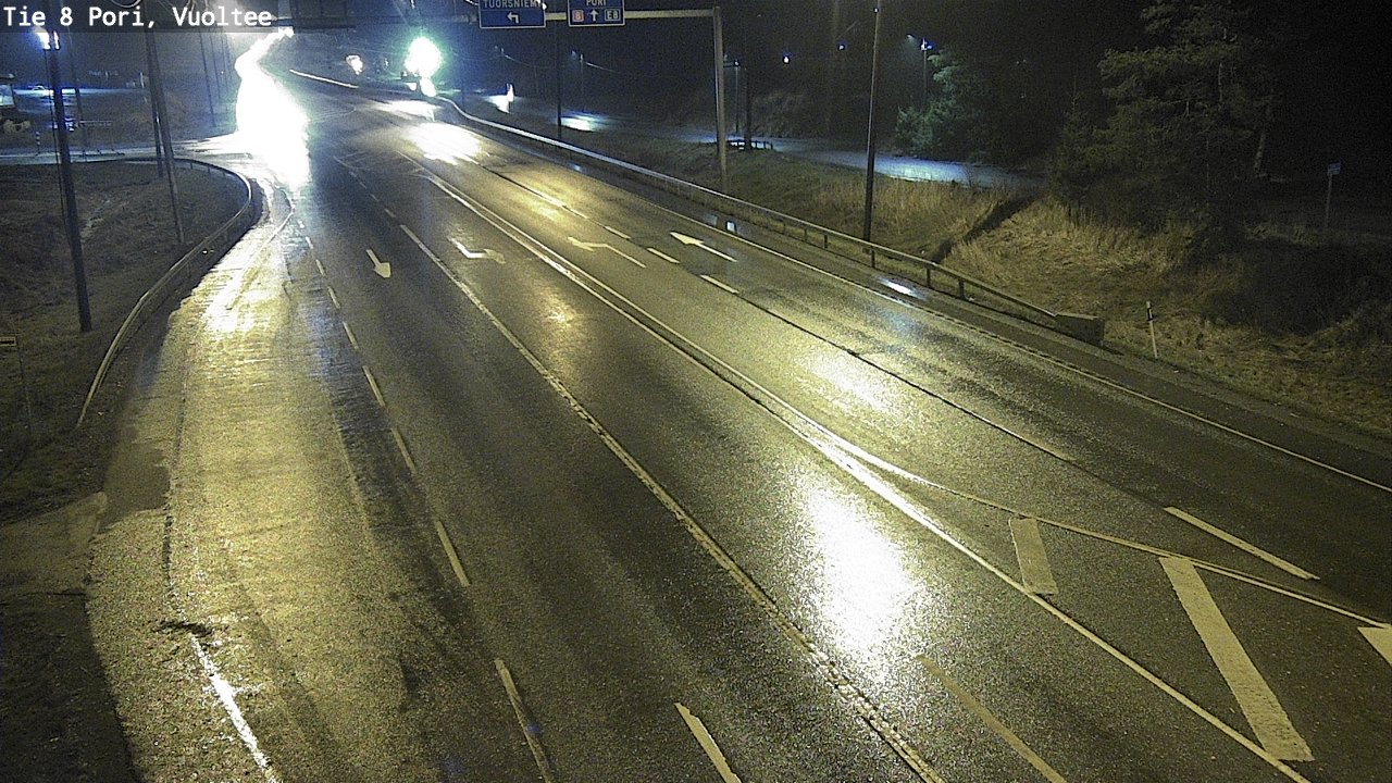 Weather Camera Image Road 8 Pori, Vuoltee, Pori, Satakunta