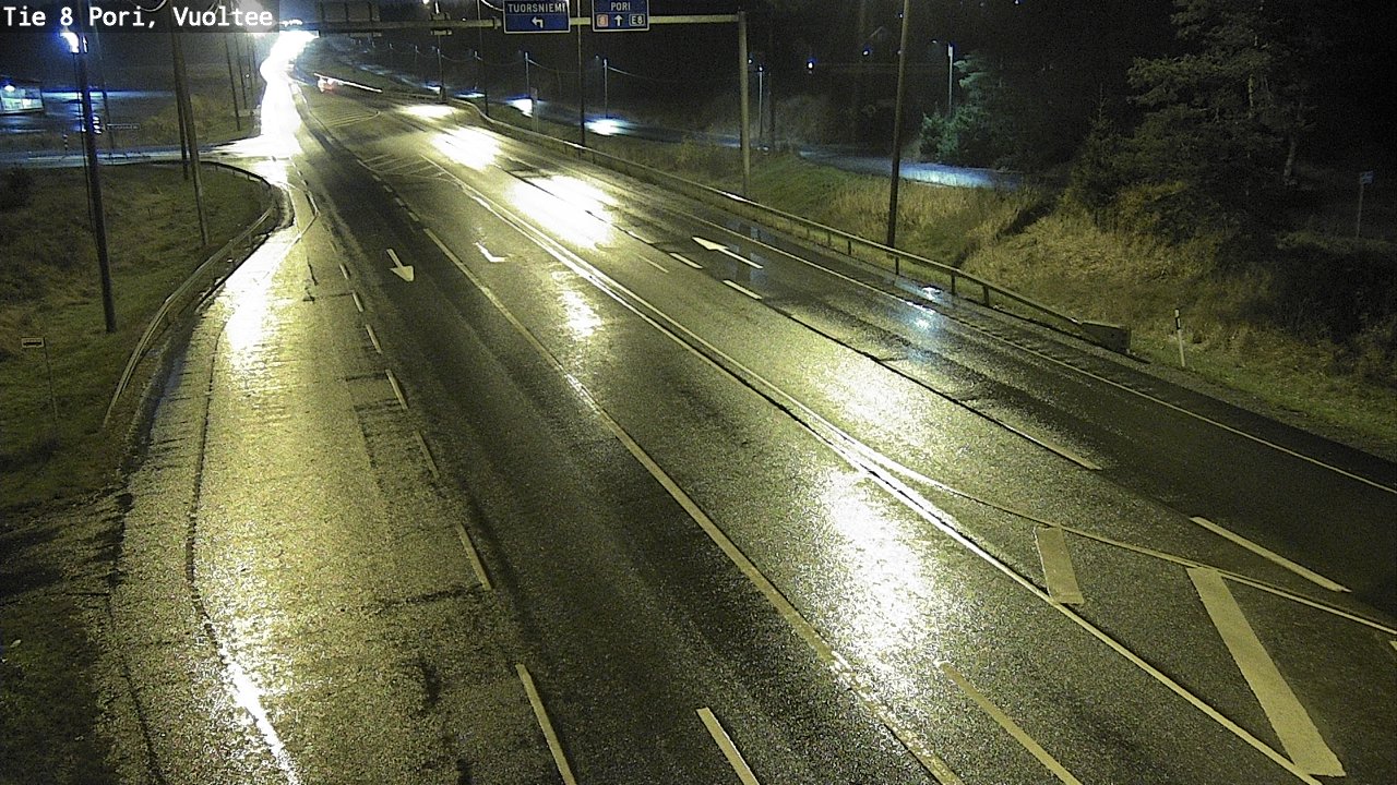 Kelikamerat Kuva Tie 8 Pori, Vuoltee, Pori, Satakunta