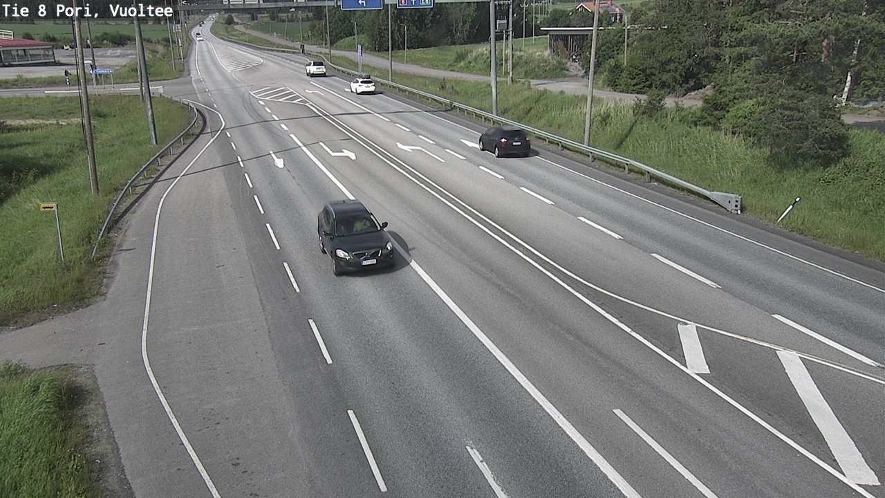 Kelikamerat Kuva Tie 8 Pori, Vuoltee, Pori, Satakunta