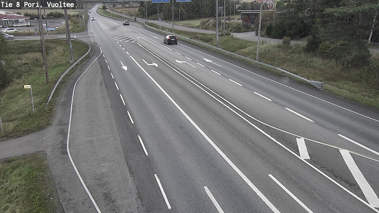 Kelikamerat Kuva Tie 8 Pori, Vuoltee, Pori, Satakunta